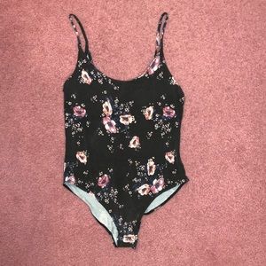 American Eagle Floral Bodysuit